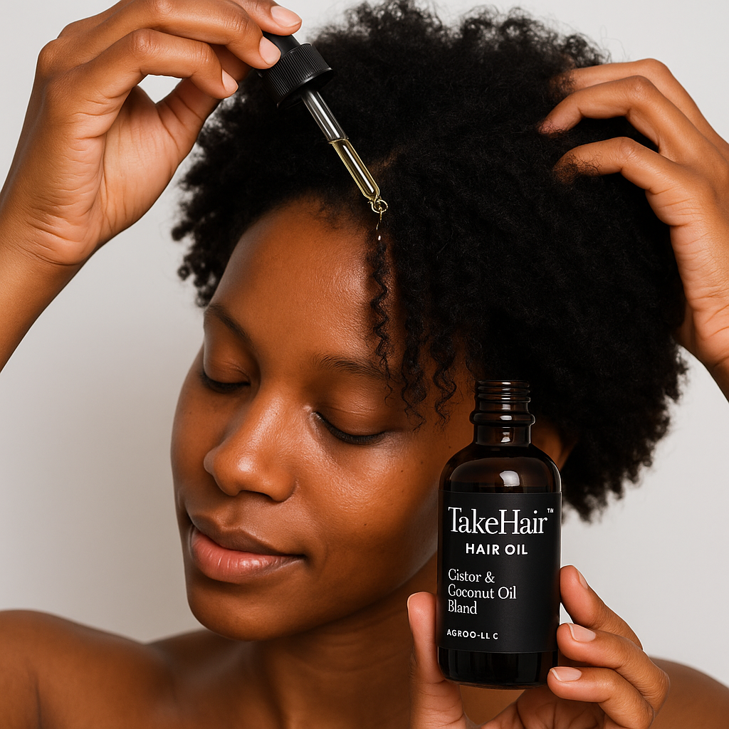 TakeHair – Hair Growth & Strengthening Oil | Castor, Avocado & Rosemary