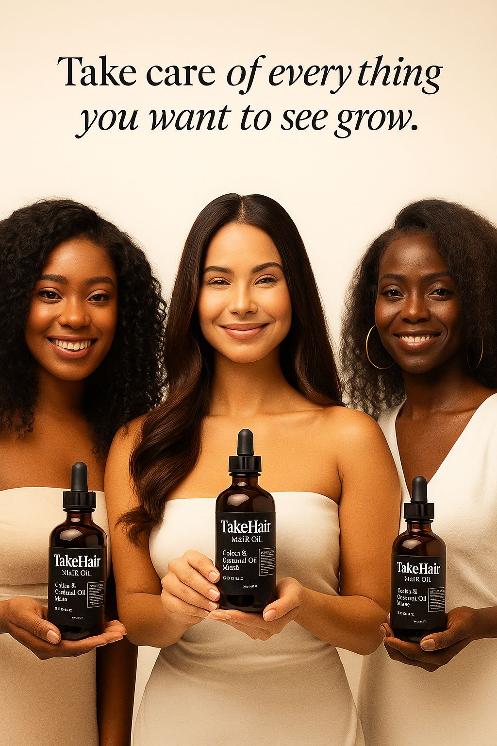TakeHair – Hair Growth & Strengthening Oil | Castor, Avocado & Rosemary