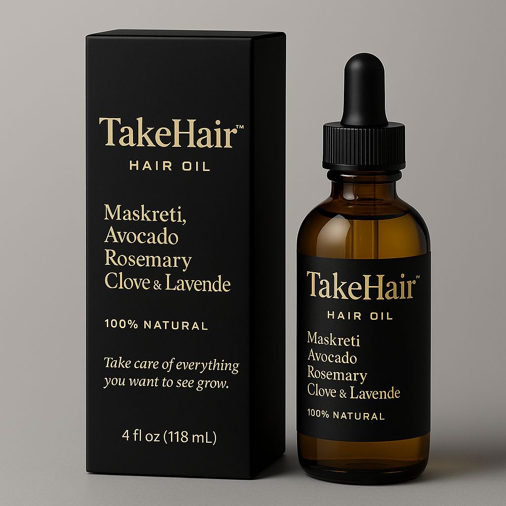 TakeHair – Hair Growth & Strengthening Oil | Castor, Avocado & Rosemary